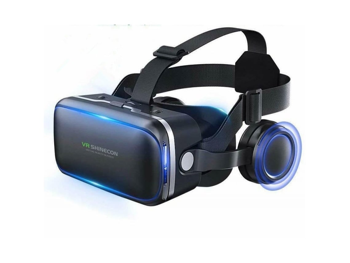 Óculos De Realidade Virtual 3d Pretos: Óculos De Realidade Virtual Para Dispositivos Android, Iphone E Samsung.