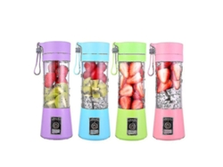 2026-licuadora Portátil Usb De Frutas Y Verduras Recargable Mini Vaso De Jugo 380ml Jc-09