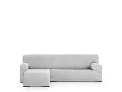 Funda para chaise longue de brazo corto izquierdo EYSA ULISES Gris Perla 110 x 110 x 310 cm