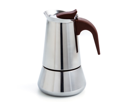 Cafetera Italiana QUID Milan Metal 6 Tazas