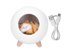 2026-lámpara Nocturna Led De Carga Usb Con Toque Regulable Casa De Mascota Bonita Decoración De Mesita De Noche Para Niños Bebés Regalo