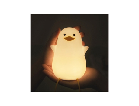 Luz Nocturna Infantil con Pato Lámpara Táctil Regulable y Recargable USB XIMU