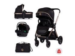 Carrito De Bebé 3 En 1 Euphoria De Chipolino Hasta 22 Kg - Noir