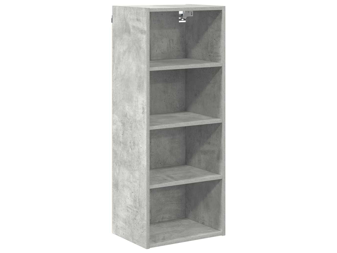 Maison Exclusive - Mueble Colgante Gris Concreto 40 X 29,5 X 100 Cm