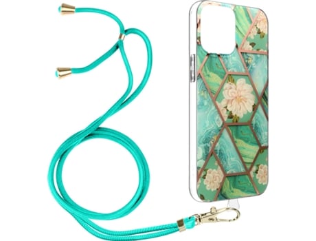 Funda Apple iPhone 11 Pro AVIZAR Geométrico con Correa (Azul)