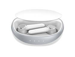 YEMAESRE Auriculares Bluetooth con cancelación de ruido sin llamadas, color blanco