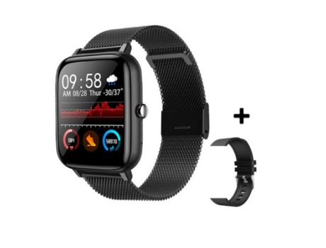 Reloj inteligente para hombre, reloj inteligente deportivo resistente al agua, monitoreo de frecuencia cardíaca, notificación de información, reloj...