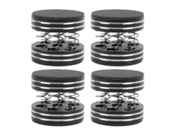 Pies Aislantes Con Resortes Para Altavoces Hifi, Antideslizantes, Amortiguadores, 4 Unidades, Negros