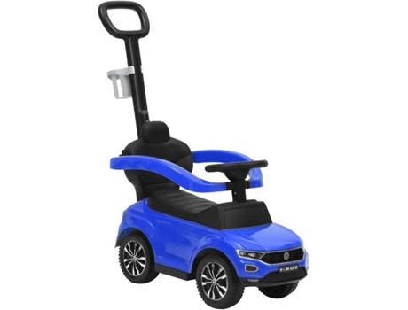 vidaXL Coche correpasillos Volkswagen T-Roc azul