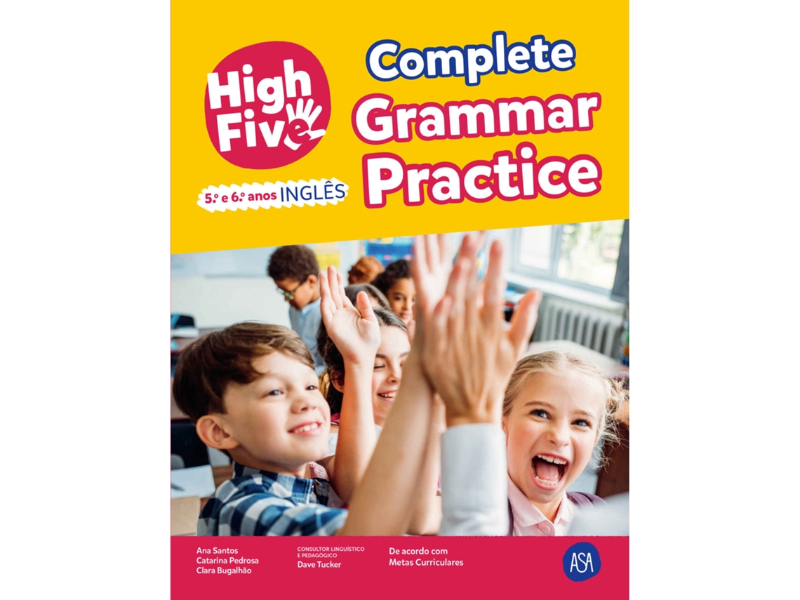 Libro High Five - Grammar and Exercices - 5º e 6º Ano de Ana Santos, Clara Bugalhão et al. (Portugués)