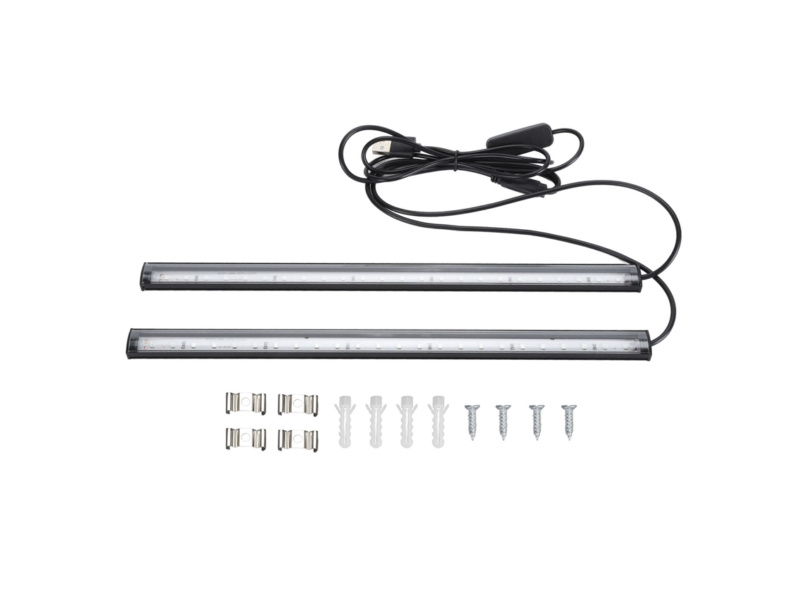 Barra De Luz Negra Led 10 W Que Brilla En La Oscuridad, Tubo Uv Usb Para Decoración Halloween, Pintu