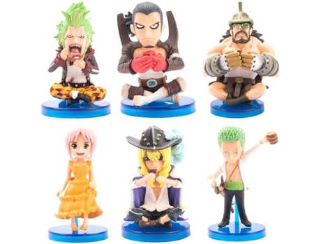 Set de Figuras OEM One Piece: Nami Zoro (6 unidades - 5 - 8 cm)