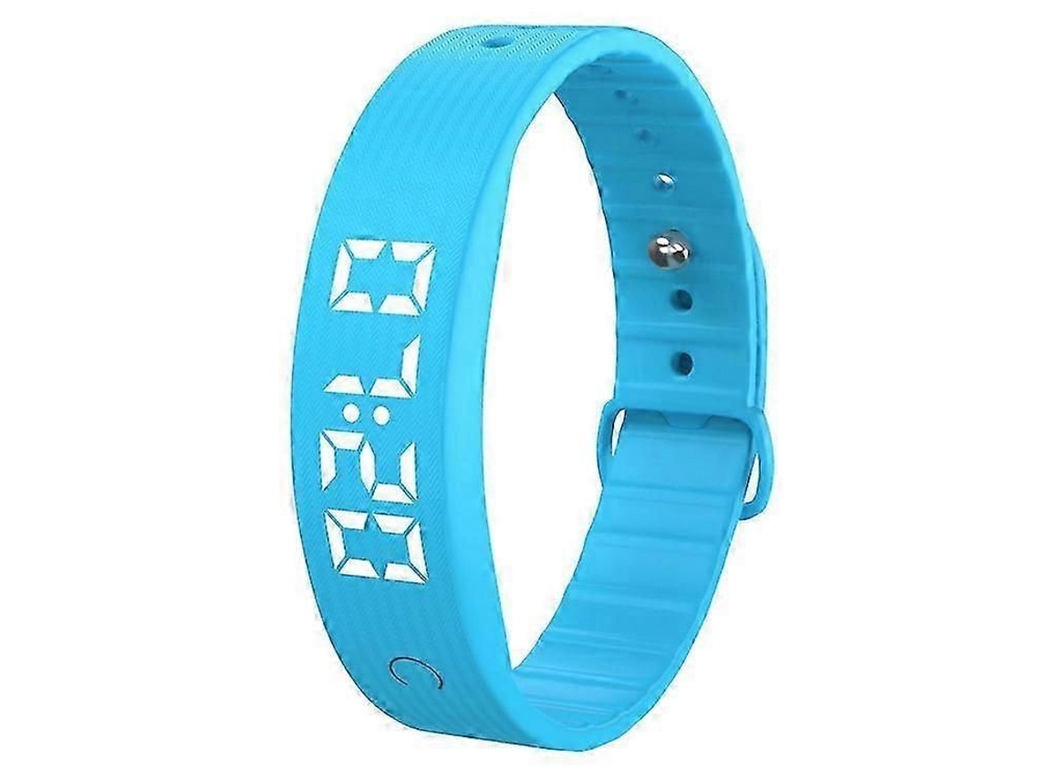 Pulsera inteligente W5sv con alarma vibratoria, reloj eléctrico con pantalla digital de monitorización del sueño.