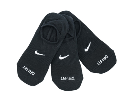 Medias NIKE Everyday Plus Cushioned, Negro, Mujer L