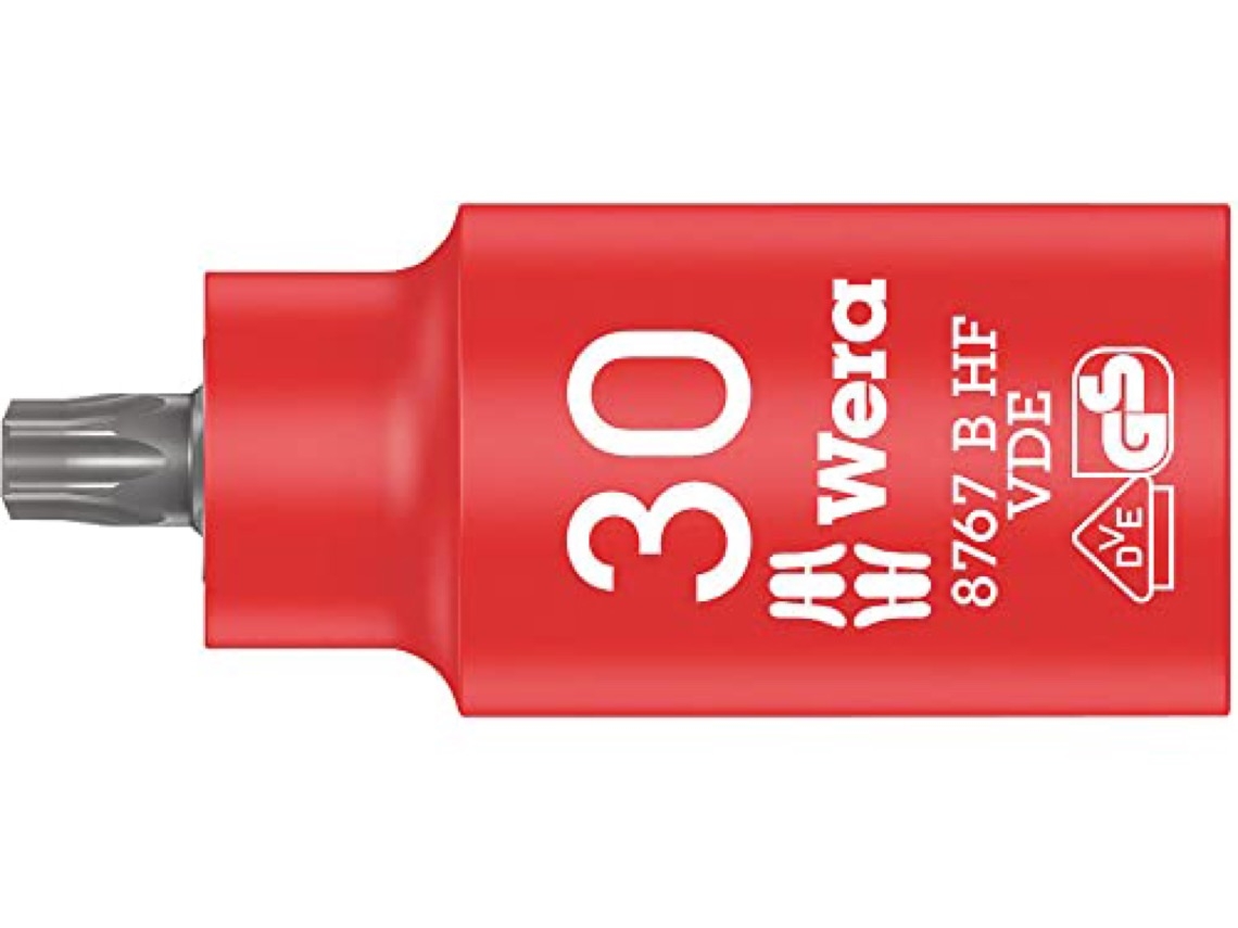 Vaso Con Punta INDOOSTRIAL Wera Torx 3,8 (Tx 30)
