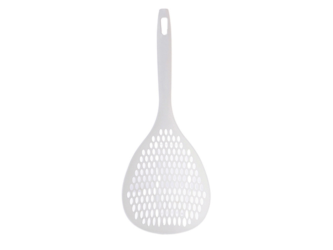 Espumadera Con Colador De Pp Resistente Al Calor, Mango Ergonómico Largo, Multifuncional.