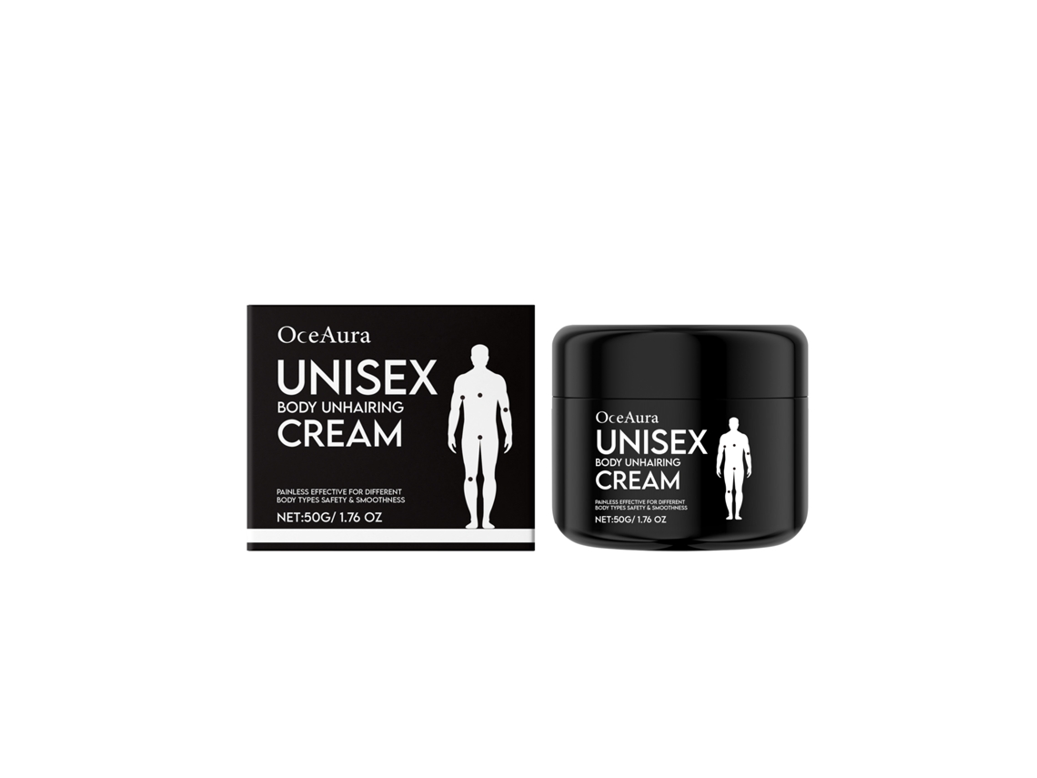 Crema suave para la depilación de todo el cuerpo.