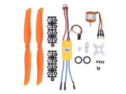Motor Sin Escobillas A2212 1400kv Esc 30a Hélice 8060 Para Avión Cuadricóptero Rc