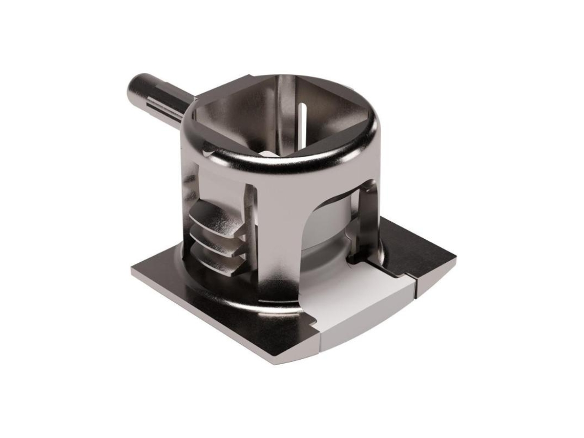 Unico soportes de unión para estantes. pieza única. pivote liso (caja 2500) ITALIANA FERRAMENTA