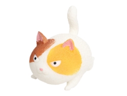 Pelota de juguete con forma de gato, adorable y enojado, para aliviar el estrés (modelo 2026). Regalo ideal para niños y adultos.