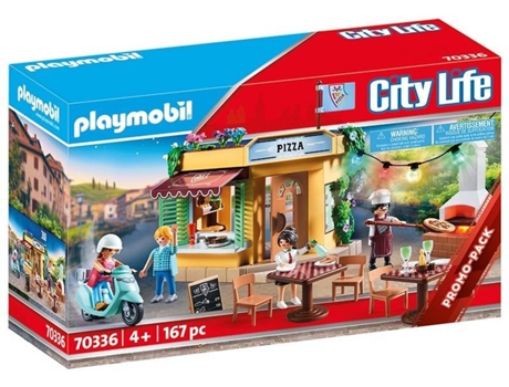 Playmobil PLAYMOBIL City Life Pizzeria (Edad Mínima Recomendada: 4años)