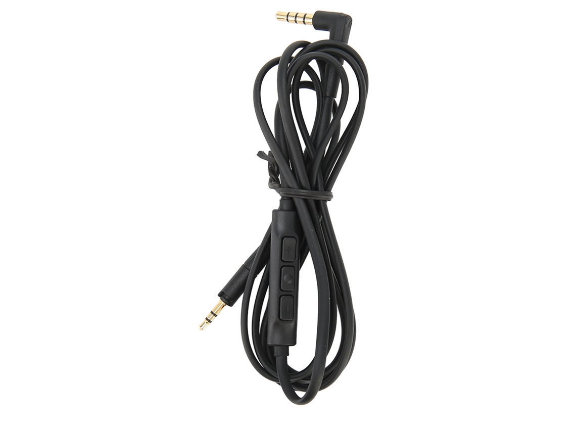 Cabo De Substituição Para Fones Sennheiser Hd4.40 Hd4.40bt Hd4.50 Hd4.50btnc Hd4.30i Com Microfone E Controle De Volume