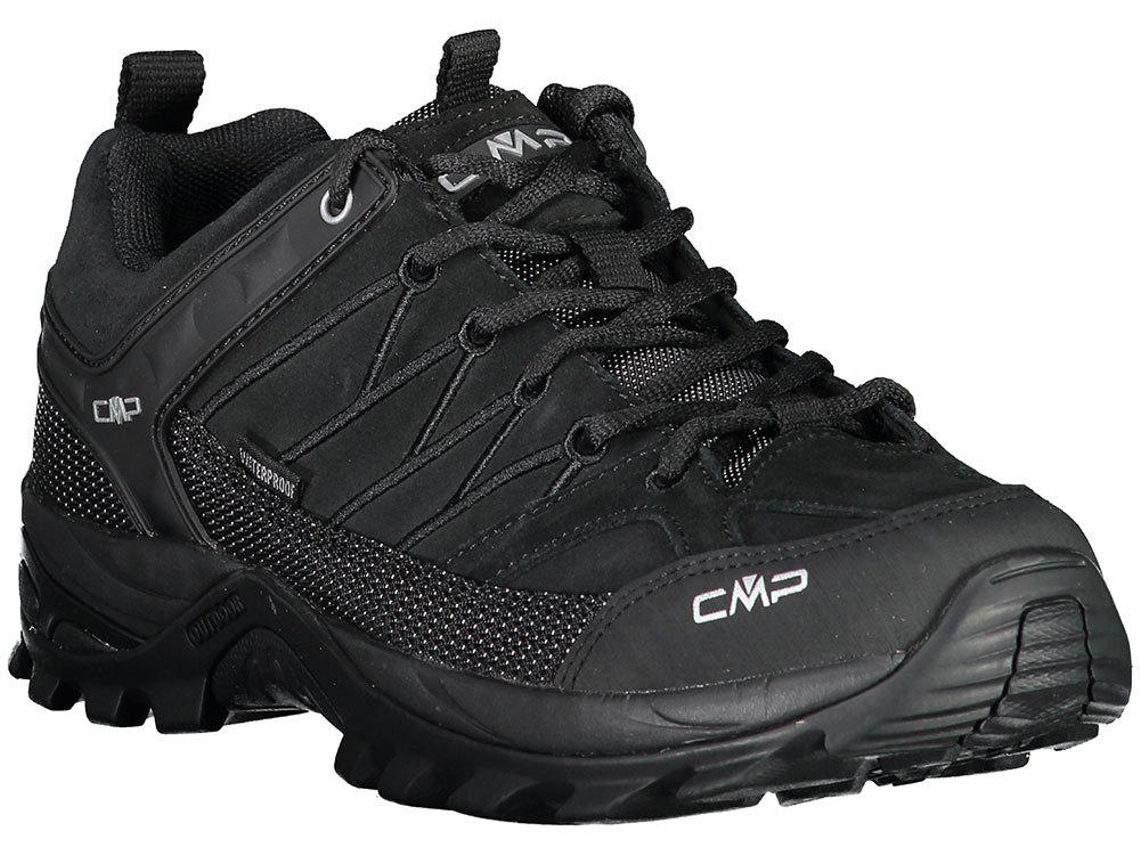 Zapatillas CMP Cuero de Gamuza Hombre (44 - Negro)