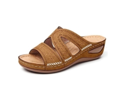 Sandalias Ortopédicas Con Soporte Para El Arco, Plantilla Suave, Plataforma Gruesa, Para Mujer, Con Bordado (modelo 2021).
