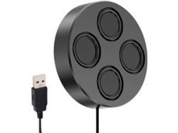 Altavoz Magnético Estéreo Con Cable Y Reproductor Usb Con Graves Profundos |