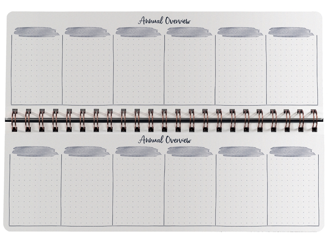 Calendario de Mesa SIGEL Jolie Inspiración Damascos para Siempre