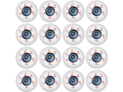 20 Piezas De Ojos De Plástico De Terror Para Halloween Para Decorar Una Fiesta De Miedo.