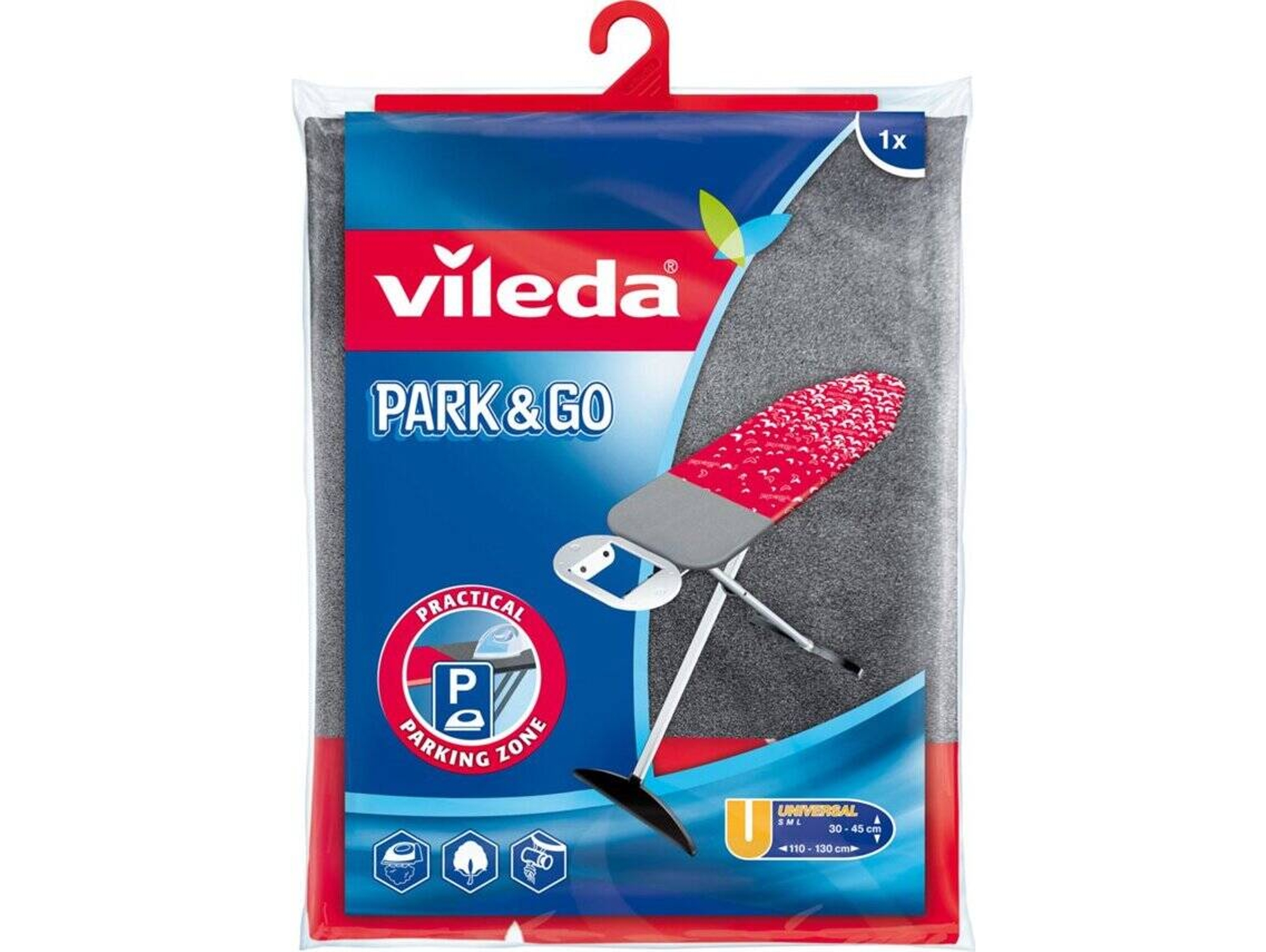 Funda para tabla de planchar VILEDA Park & Go Universal