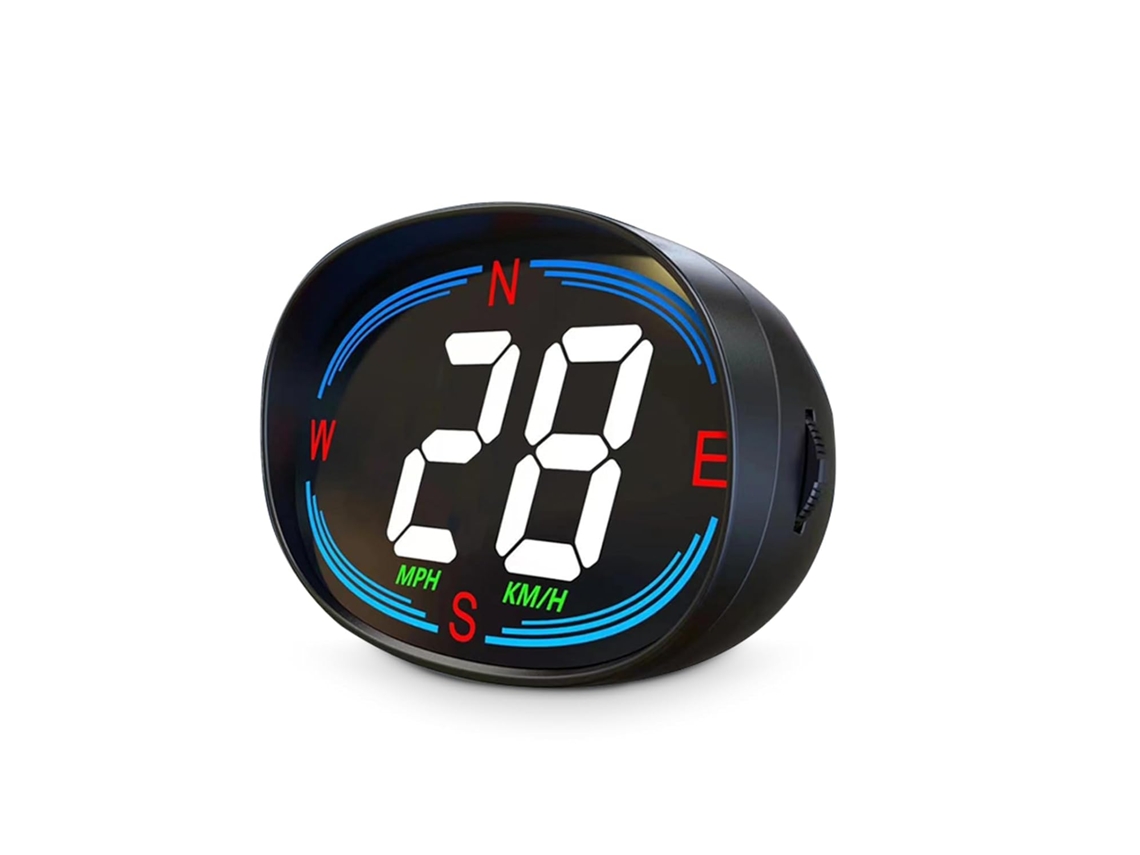 Mph/km/h, Con Indicador Led