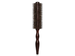 Peine antiestático para cabello rizado con cerdas naturales de jabalí, cepillo giratorio para uso familiar, tienda Jinyubo