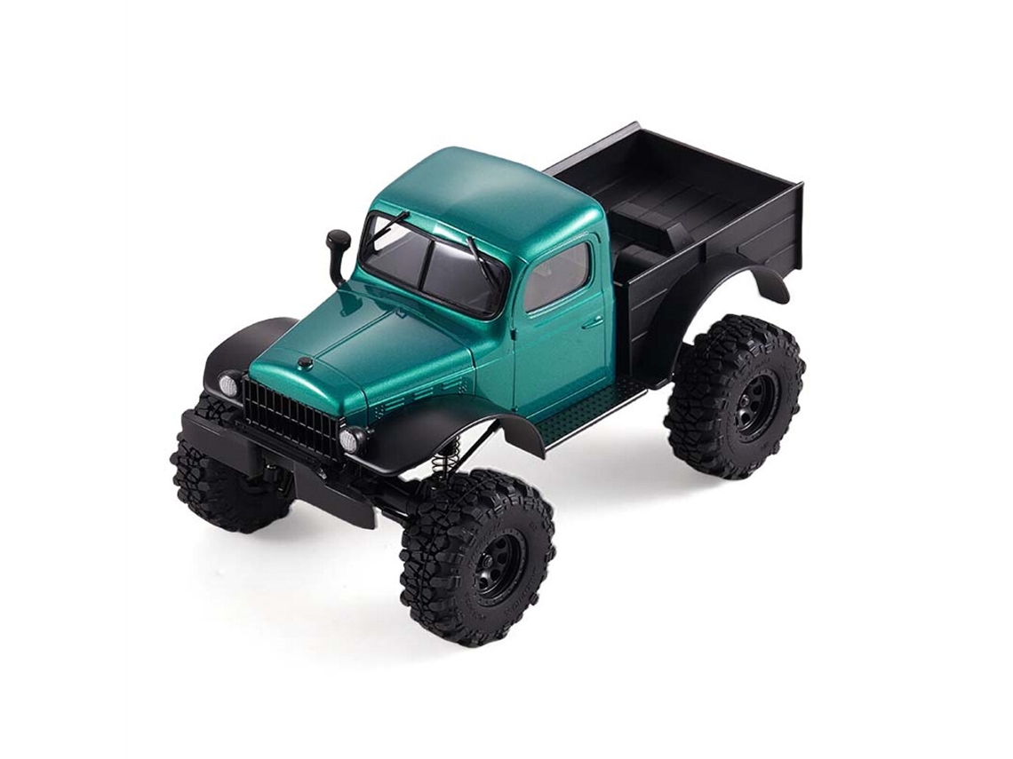 Verdefms Fcx24 Power Wagon 12401 Rtr 1/24 2.4g 4wd Brushless Rock Crawler Off-road 2 Speed Metal Gears Portal Axles Led Shocks Toys