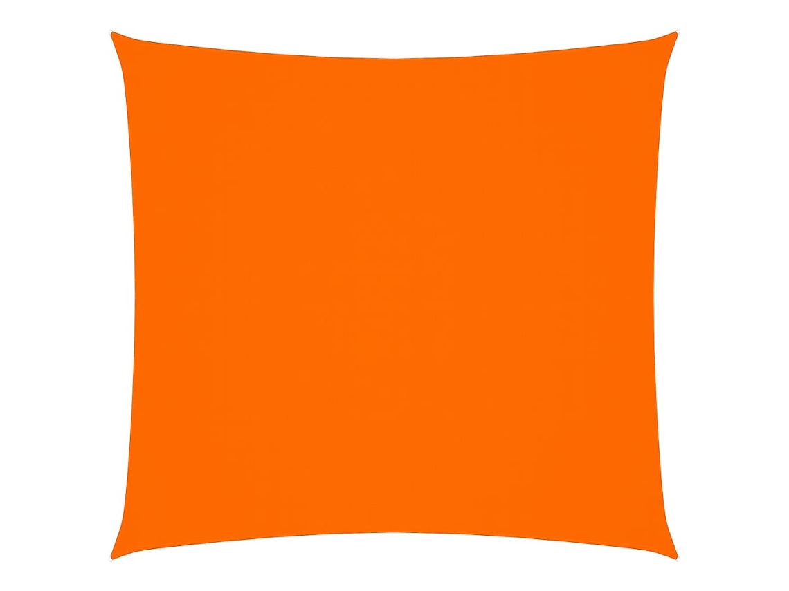 Parasol cuadrado de tela Oxford naranja 5x5 m MAISON EXCLUSIVE
