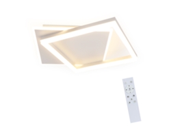 Plafón Led Negro Regulable Habitación con Mando 42W/44W NETTLIFE