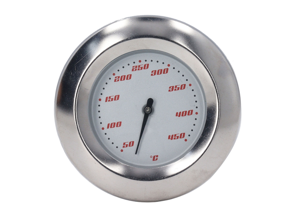 Termómetro De Acero Inoxidable De 3 Pulgadas Para Barbacoa, Horno, Ahumador Y Horno, Con Rango De Temperatura De 50 A 450 ℃.