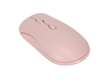 HURRISE Ratón para computadora portátil Ratón con Cable 2.4G 1600Dpi Batería Recargable Ergonómico 5.2 Computadora Computadora Rosa