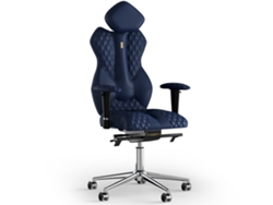 Silla de Oficina KULIK Royal Stitching PU Cuero (Azul -130x50x50cm)