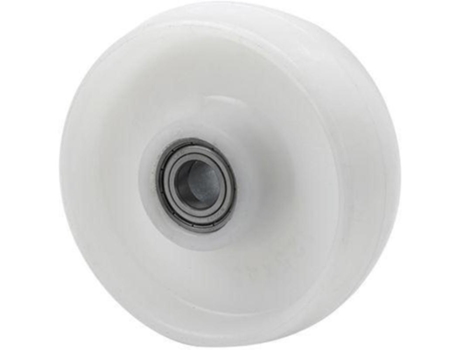 Rueda Tn200-20-60 Nylon Blanco Eje Liso ALEX