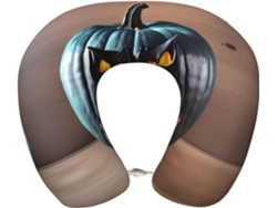 Almohada Viaje Espuma Viscoelástica Poliéster Confort. Soporte Relajación, Fácil