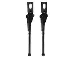 2026-2 Piezas Soporte Lateral Ajustable De Acero Al Carbono Negro Para Bicicleta Infantil 16 Pulgadas