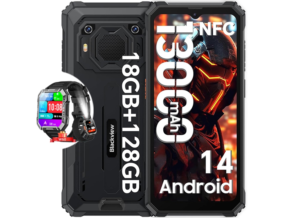 Smartphone BLACKVIEW BV6200 Pro 6.56'' 12 GB 128 GB NFC Negro