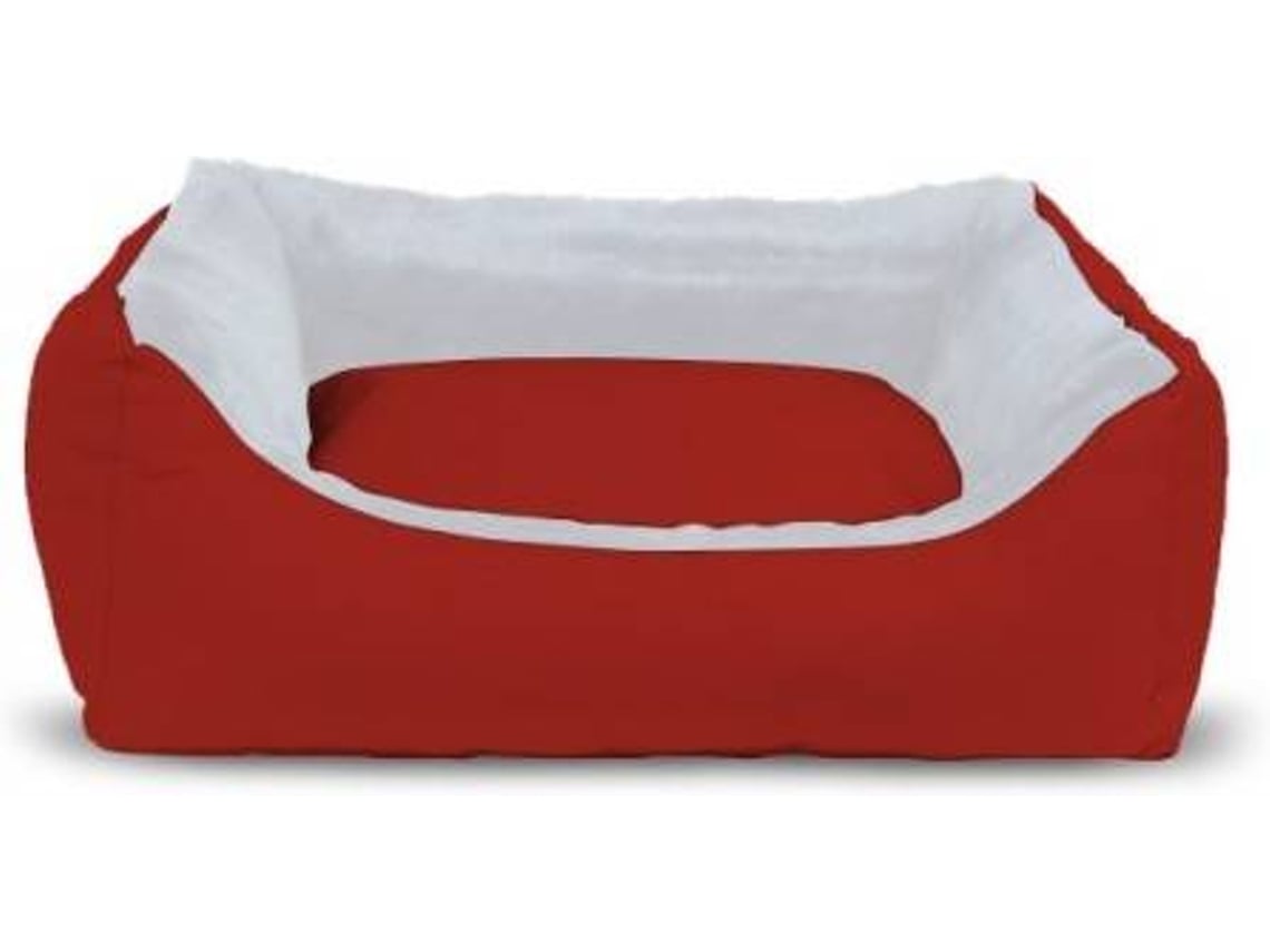 Cama para Perros y Gatos GAUTY Tela Impermeable y pelo (Blanco y