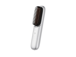 Plancha De Pelo De Iones Negativos (blanco Marfil) Plancha De Pelo Inalámbrica, Plancha Y Rizador De Pelo Portátil