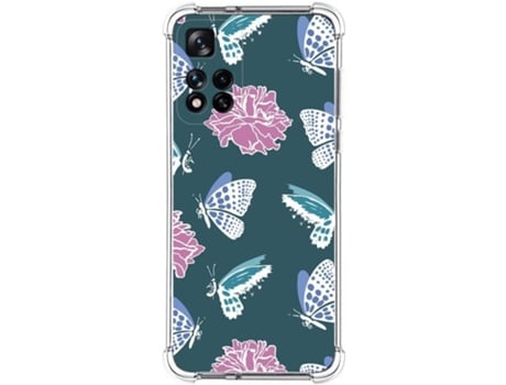 Carcasa para Xiaomi Redmi Note 11 Pro+ Plus 5G TUMUNDOSMARTPHONE Dibujos Antigolpes Flores 10 Multicolor