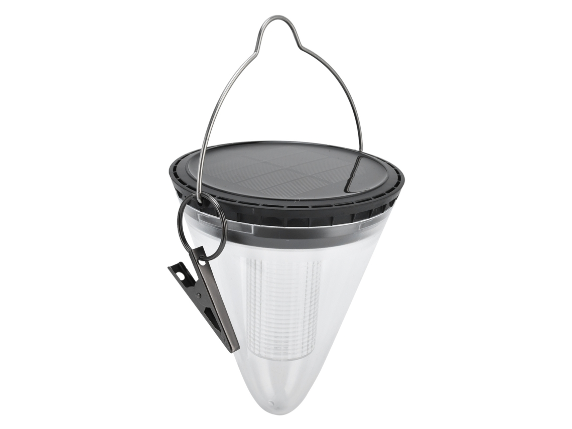 Lámpara Colgante Led Solar Decorativa Para Jardín Y Patio, Luz Blanca Cálida, Iluminación Exterior.