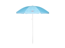 Sombrilla de playa para jardín Upf50 altura ajustable Flamingueo Azul