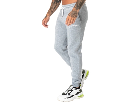 Chándal JUSTHYPE Hombre (Algodón - Gris - XL)